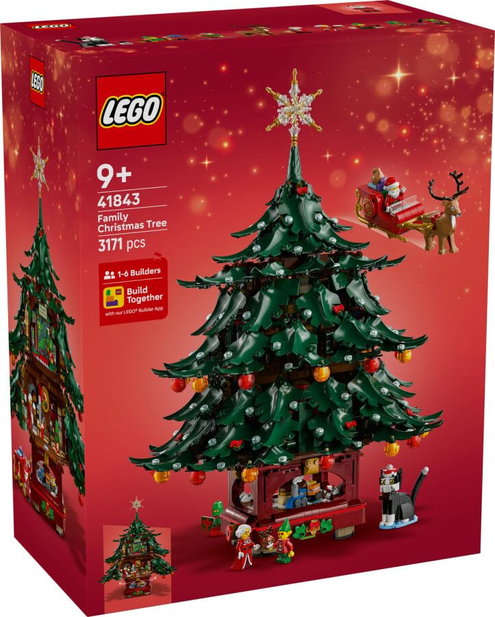 Amazon.co.jp: LEGO(レゴ) 家族でかざろう！クリスマスツリー 41843
