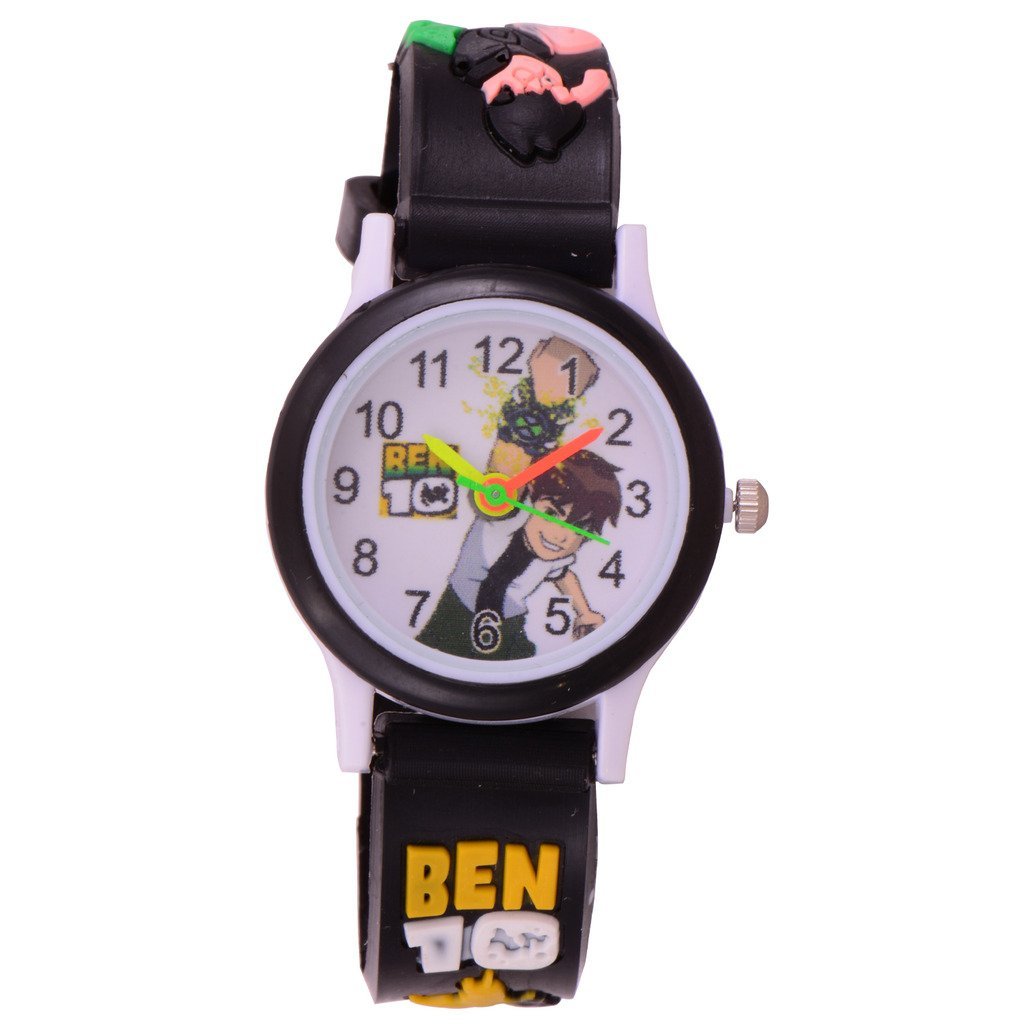 S S TRADERS Excellent Black Ben 10 Kids Analogue Watch - Good Gifting Watch- Kids Favorate (B01NBZX7MY) Amazon Price History, Amazon Price Tracker