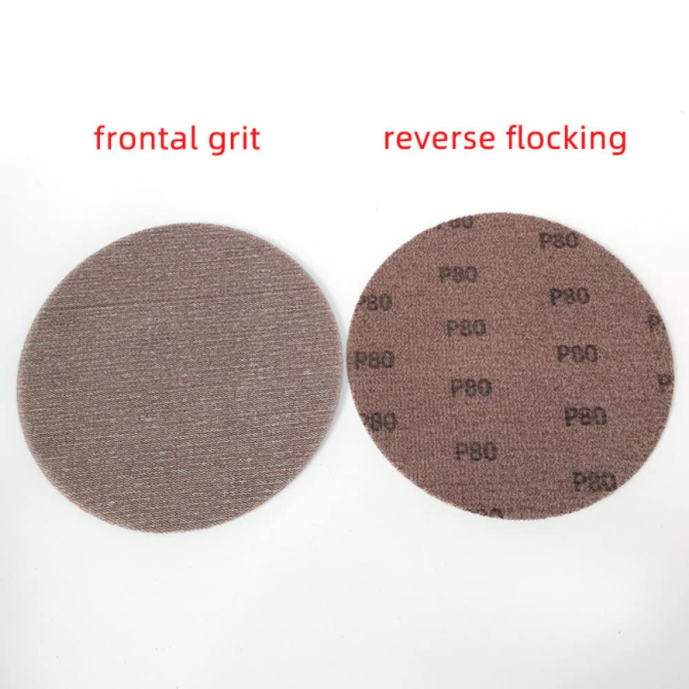 10Pcs 9 Inch 225mm Mesh Abrasive Hook and Loop Sand Paper Dust Free Sanding Discs Anti-blocking Dry Grinding Sandpaper,120grit,50 pcs a box