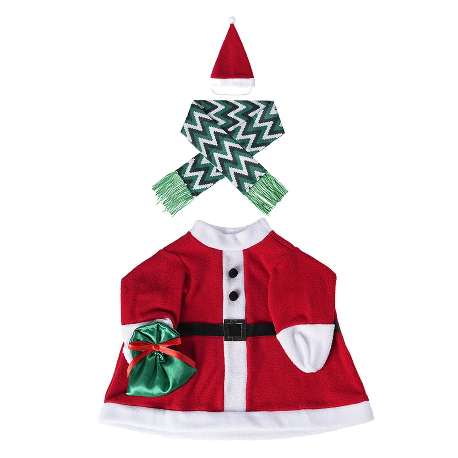 NMFLAB Weather Resistant Polyester Geese Outfit Christmas Party Supplies Geese Decoration for Long Time Holiday Cheering Decorative Clothing