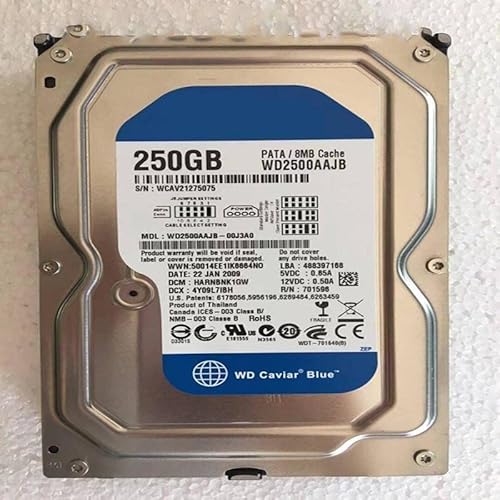Quasi per 3.5 8 MB per interno per desktop per WD2500AAJB 7200 RPM hdd 250 GB ide
