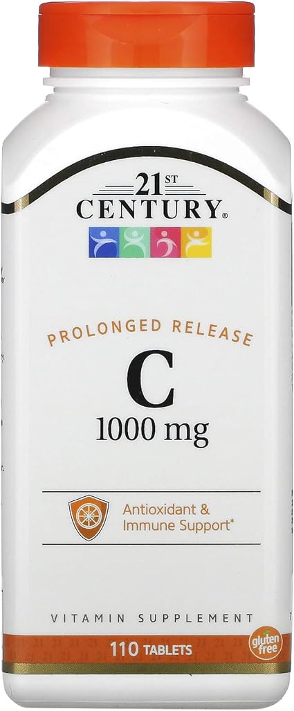 Amazon Com 21st Century C 1000 Prolonged Release Vitamin Supplement 110 Tablets Health Household