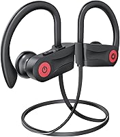 Boean Bluetooth Headphones Wireless Earbuds: 16H Playtime, BT 5.3, IPX7 Waterproof, Deep Bass for Running Workout Sports