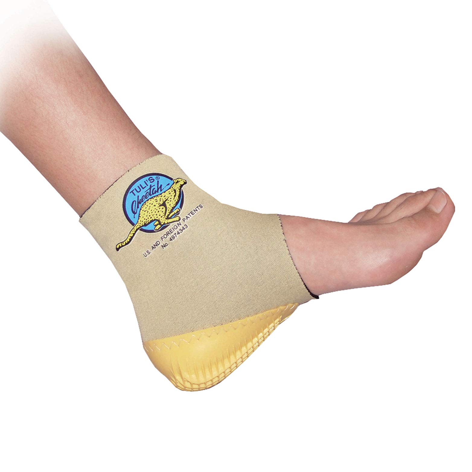 Buy Tuli’s Cheetah Heel Cup with Compression Sleeve for Sever’s Disease
