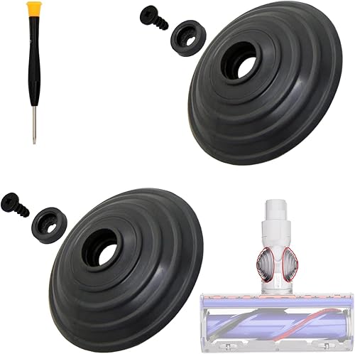 FUNFDWU V-Ball - Conjunto de rueda de repuesto para 20 W, 35 W, 50 W, Dyson, piezas de cabeza limpiadora, compatible con V6 V7 V8 V10 V11 DC58 DC59