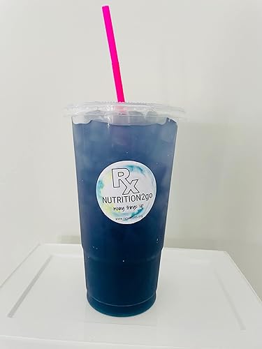 Miniatura 1 de Mezcla de bebida de té cargada, energía limpia y sin azúcar con B12, multivitaminas, antioxidantes, electrolitos (paquete individual, hace 32 onzas)