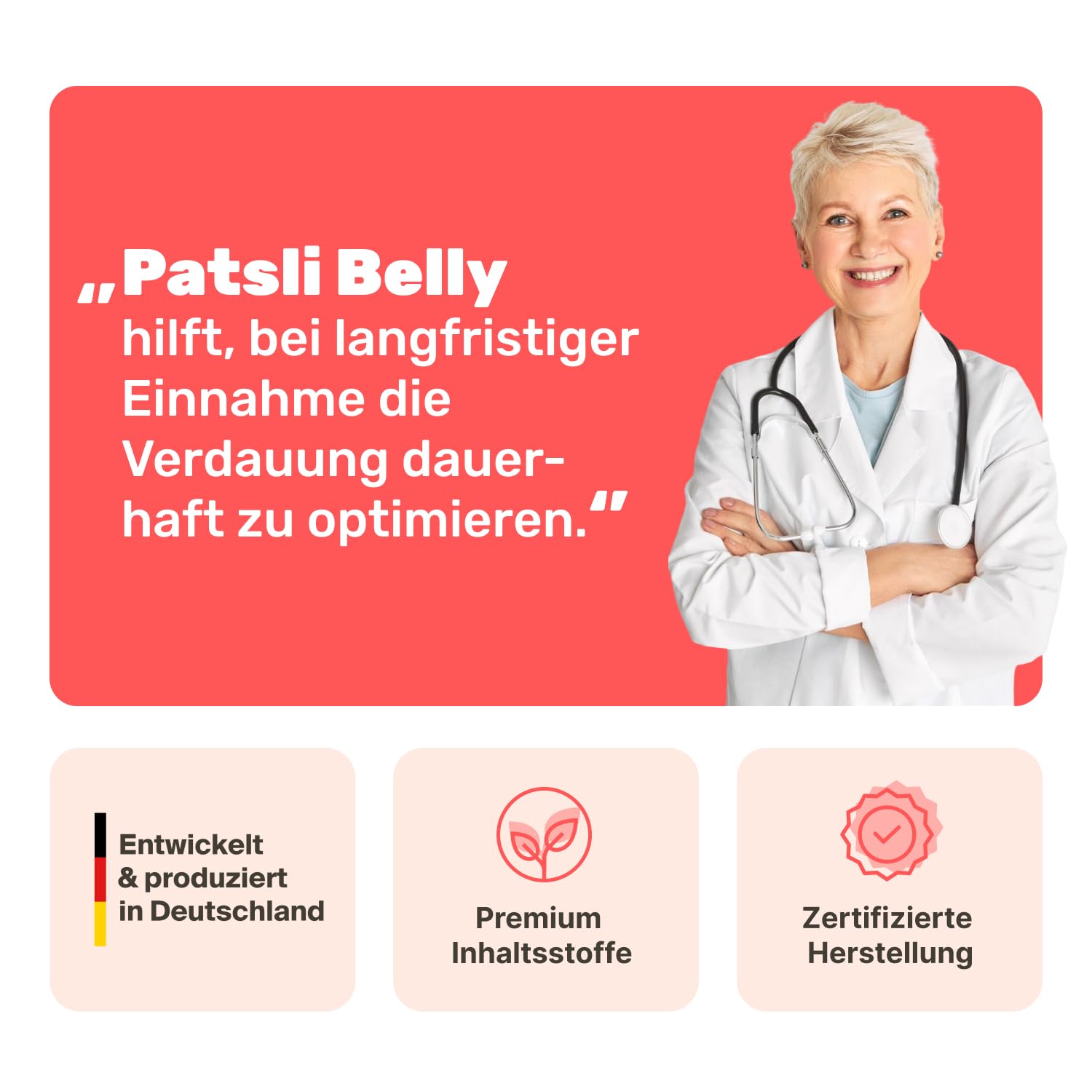 2er Set | 9-in-1 Probiotika für Deine Katze | Unterstützt die Verdauung von Katzen | Ergänzungsfuttermittel für Katzen | Bei Durchfall Katze | Flohsamen & Löwenzahnkraut | Patsli Belly