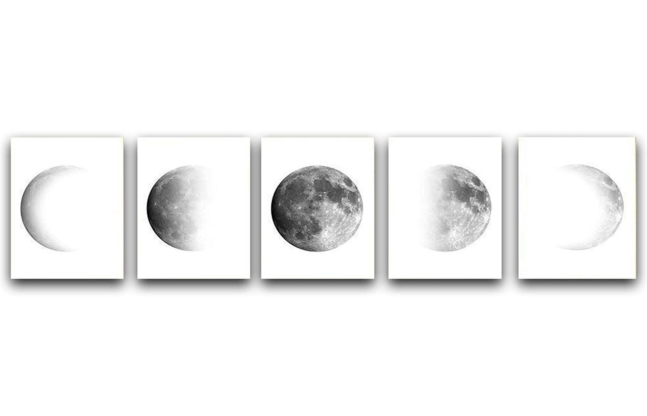 Moon Phase Poster Set
