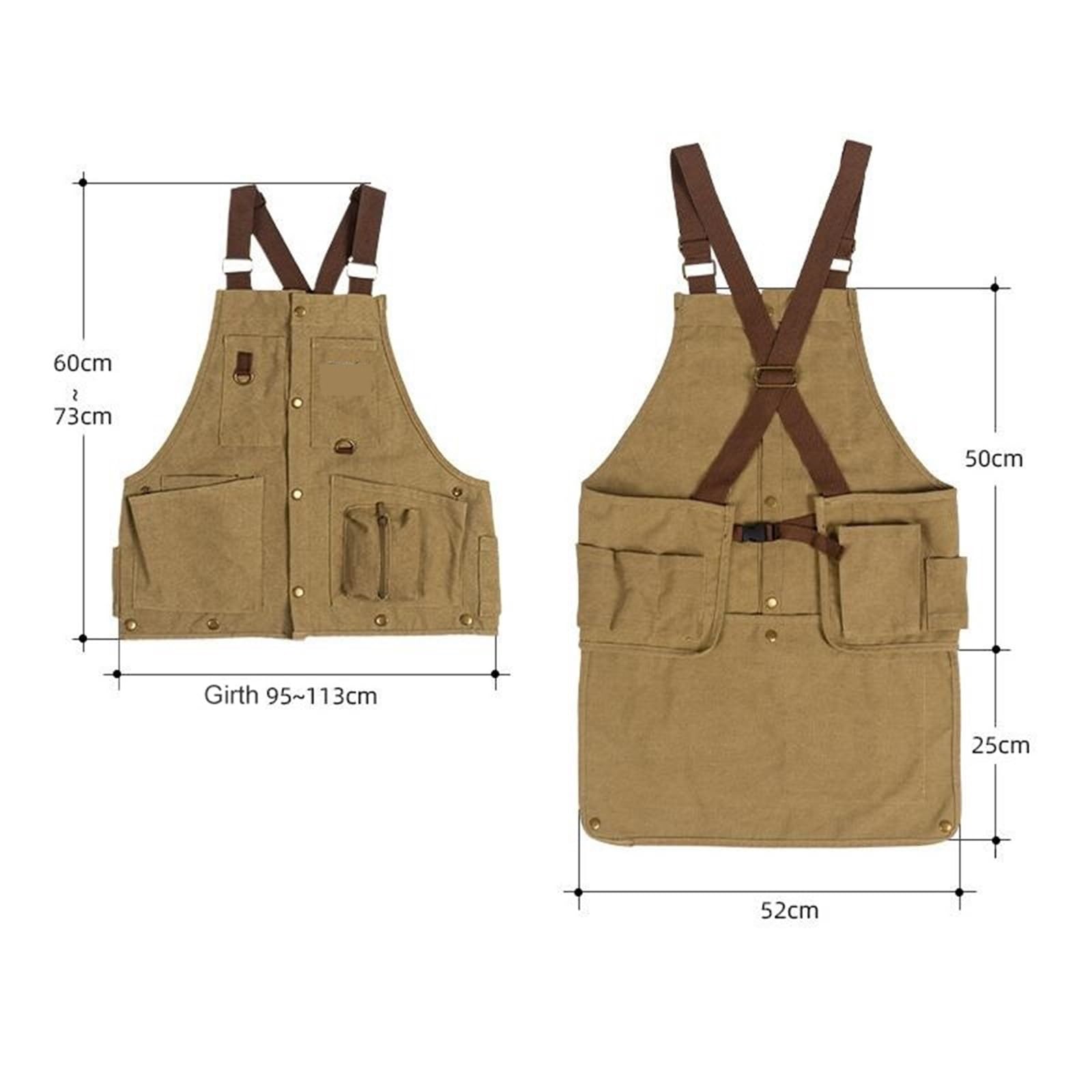 1 pièces tablier extérieur Camping gilet hommes femmes loisirs multifonctionnel de pêche pique-nique équipement Pour Bricolage