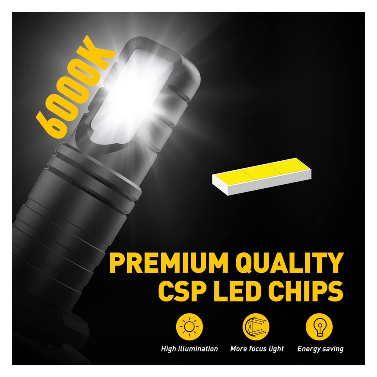 2 pz 120. 0LM H27 LED 6000K Bianco 880 881. PORTATO Lampadina della lampadina della fendinebbia della lampadina Drl. Compatibile for KIA Compatibile for Hyundai Compatibile for Ford Compati