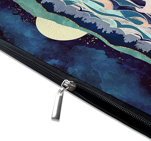 Miniatura 4 de Bolso Pequeño de Maquillaje para Bolso, Lindo Bolso de Cosméticos de Lona Impermeable para Mujeres, Bolso Organizador de Viaje con Cremallera para