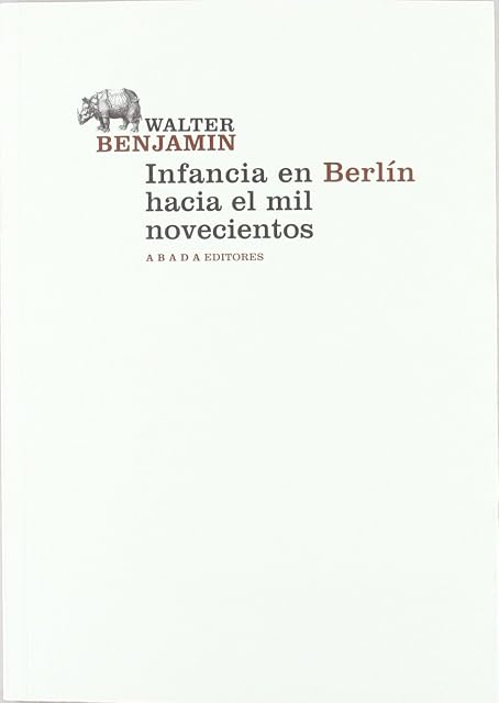 Portada de Infancia en Berlin Hacia Mil Novecientos