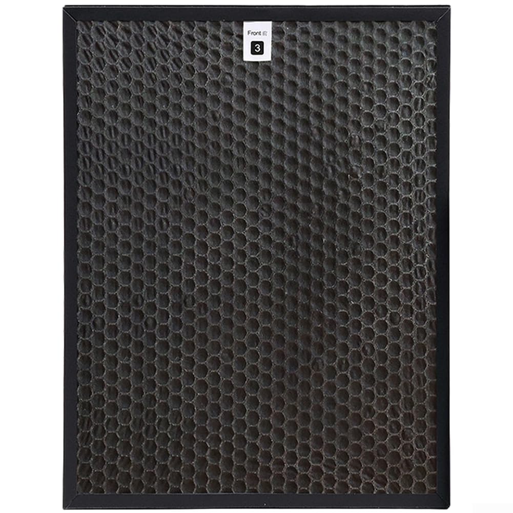 Filtro de Repuesto para Purificador de Aire AC4074 AC4072 - Triple Filtración Formaldehído PM2.5 - Pack 3 Unidades Negro(3)