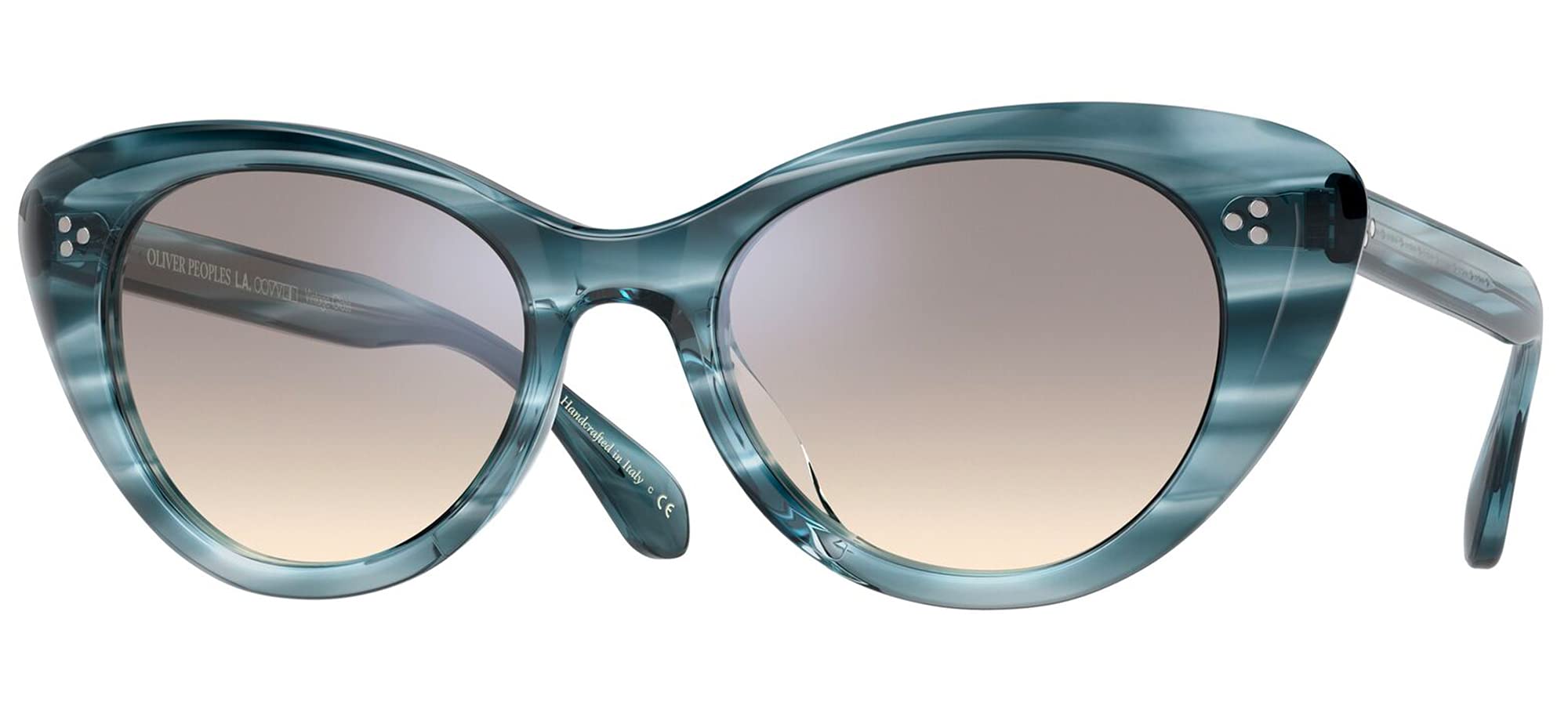 Oliver Peoples0OV 5415SU Rishell Sun 170432 Blue/Moondust gradient Sunglasses, Blue, 51-19/145