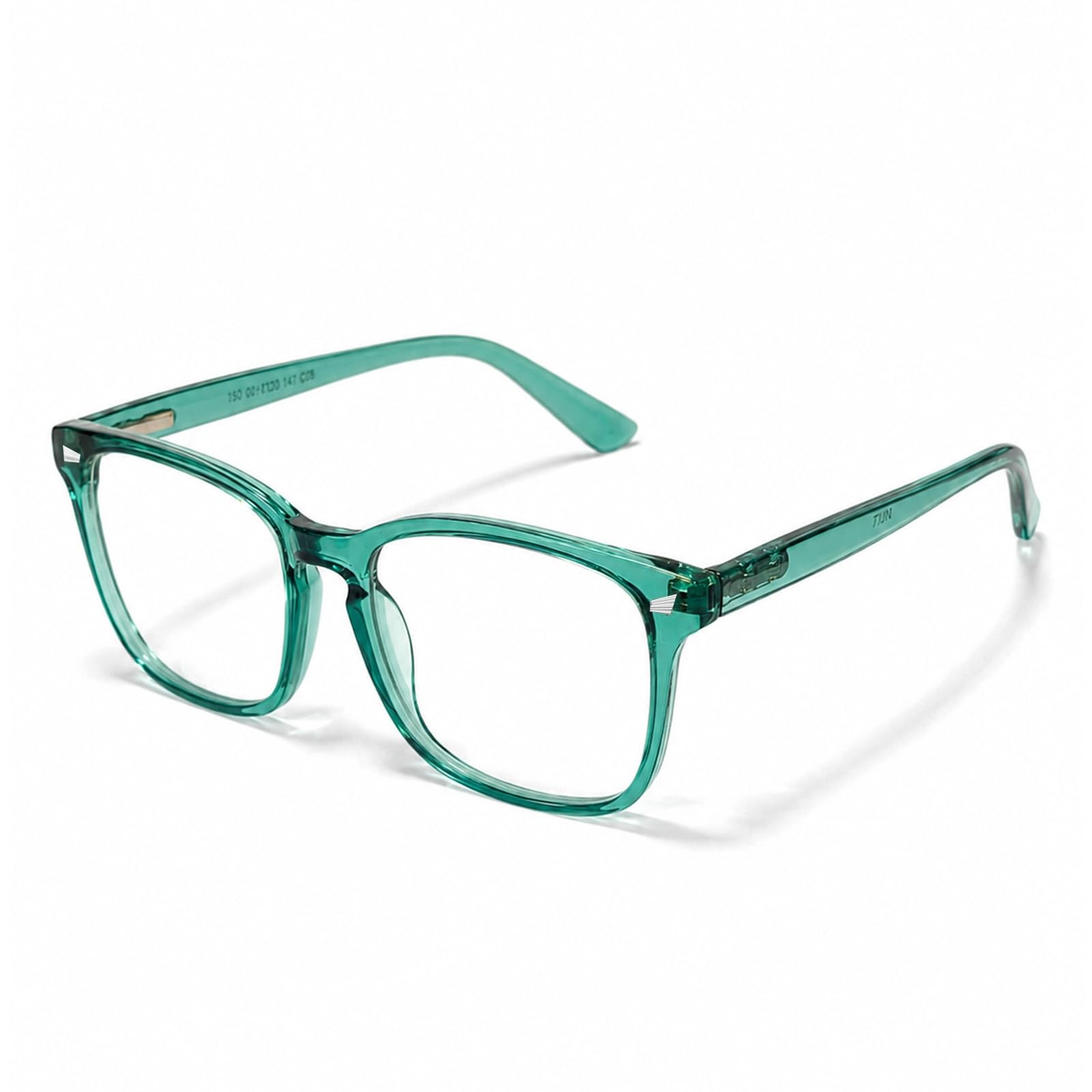 TIJN Blue Light Blocking Glasses for Women Men Square Frame
