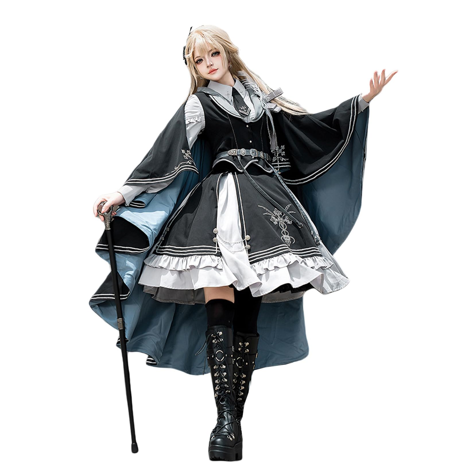 Amazon.co.jp: 【Sanjucos】 軍ロリ ミリタリーロリータ