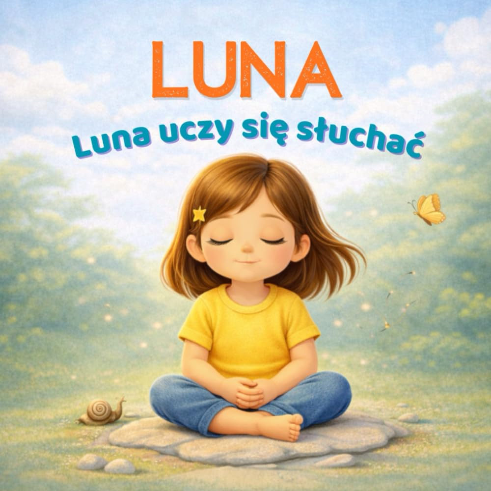 Luna uczy się słuchać: Spokojna historia o ciszy, uważności i słuchaniu siebie