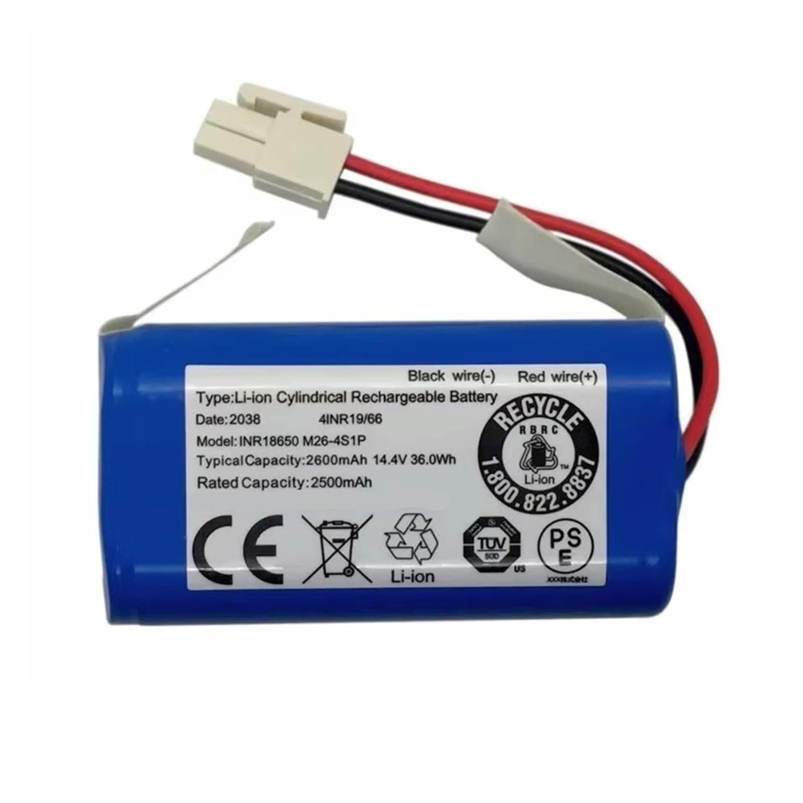 Batería Ilife 4000mAh para solucionar paradas inesperadas del robot A4s