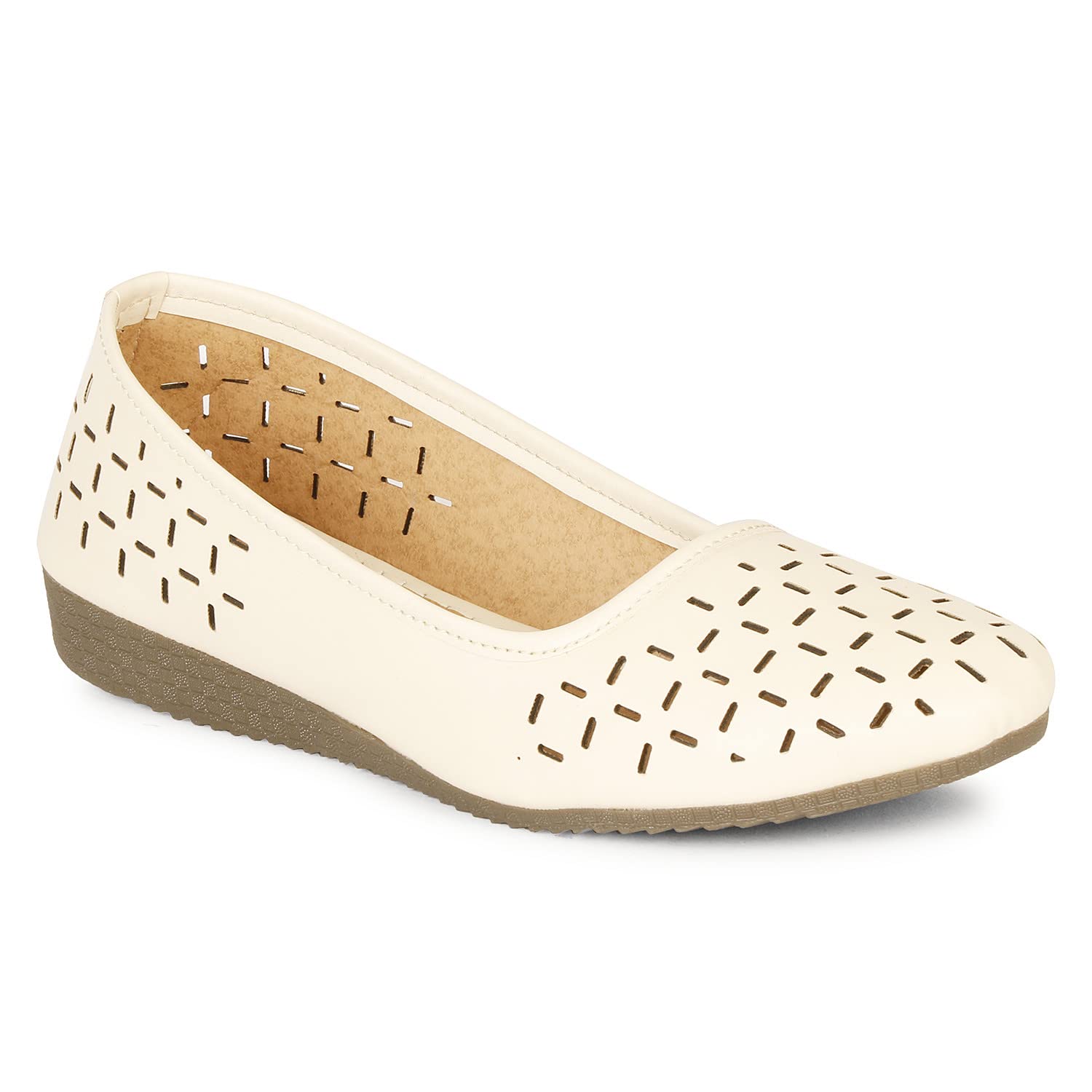 Footshez Womens Casual & Party Bellies for Women Cream (B0B93V7KBM) Amazon Price History, Amazon Price Tracker
