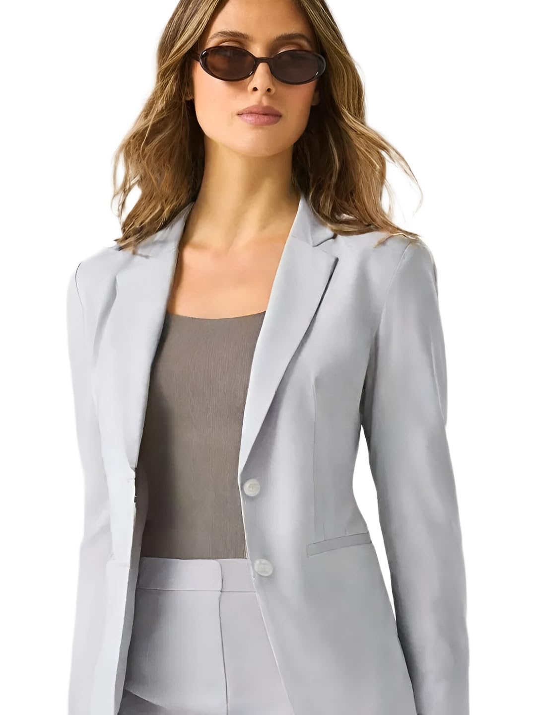 Tiptop Trends Women's Blazer | Stylish Formal Casual Office Coat for Girls & Ladies