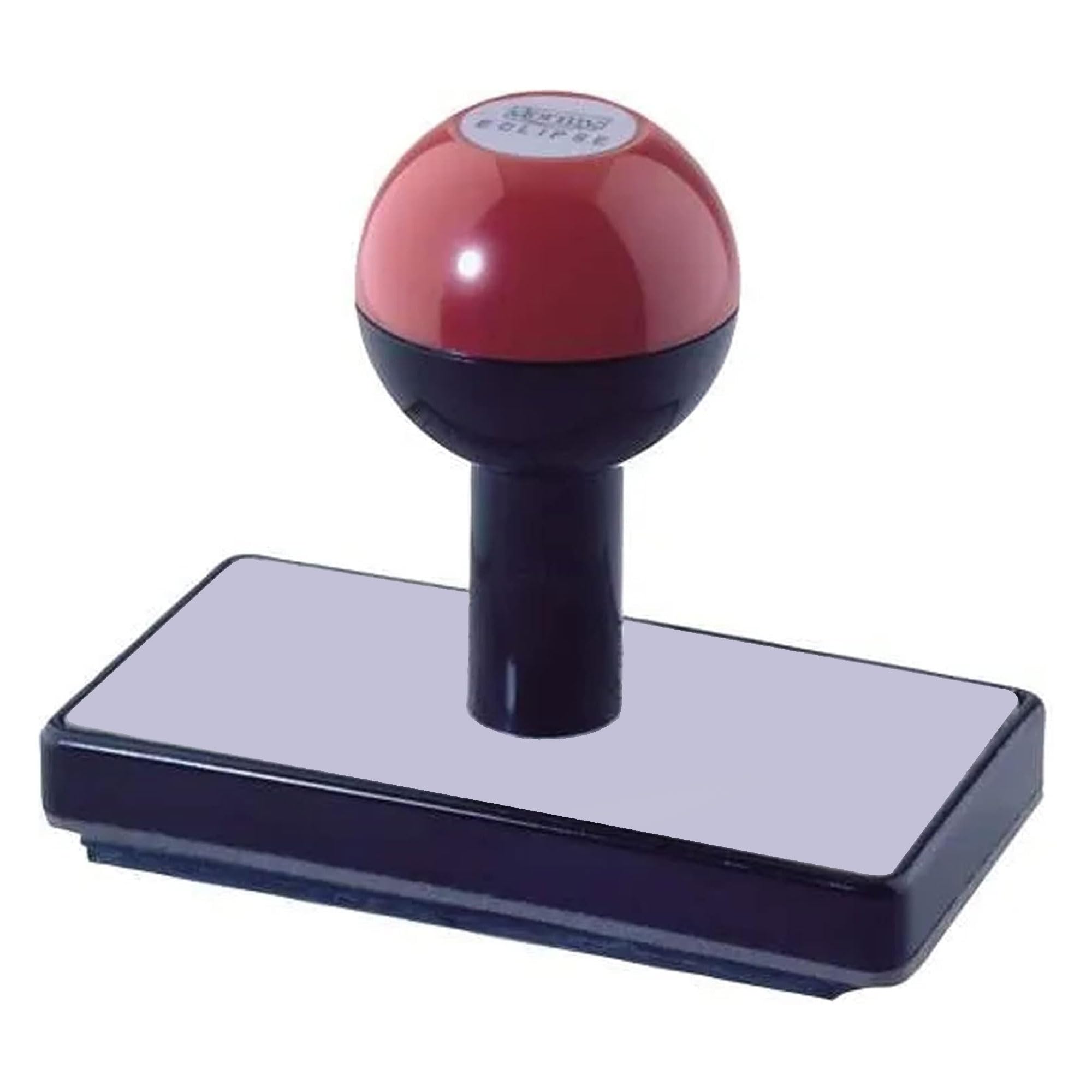 Personalised Hand Stamp- Not Self-Inking - Up to 5 Lines of Customised Text - Premium Rubber Stamp- 86018-60 x 30mm