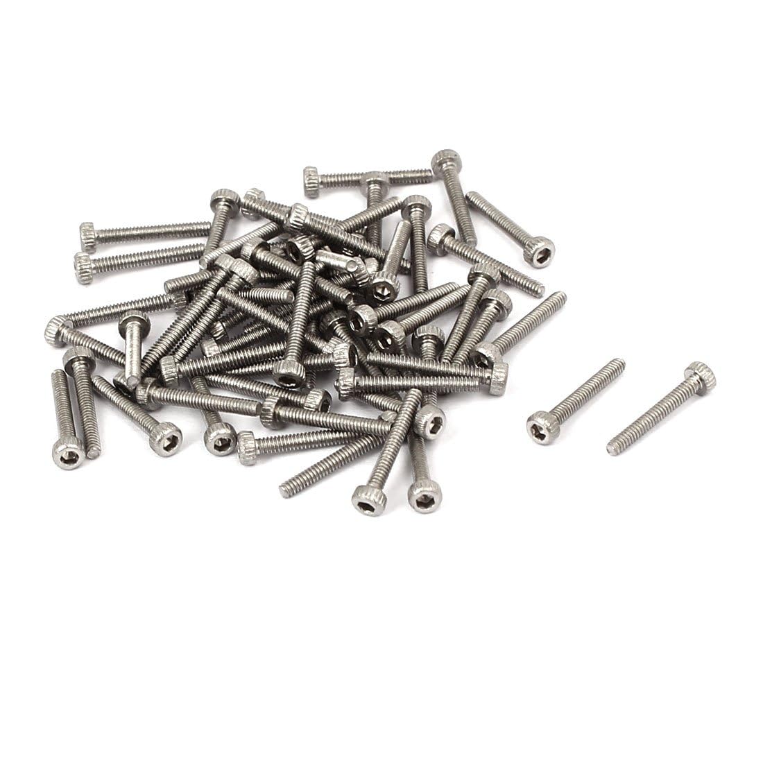 TOP-VIGOR M1.4 x 10mm Socket Head Cap Screws, Stainless Steel Allen Bolts
