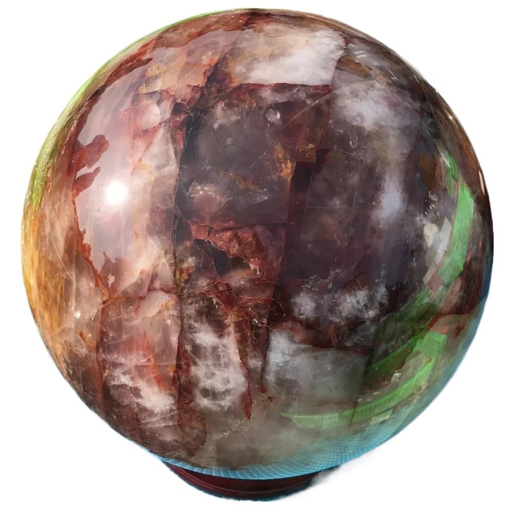 AARTERZZA 1pc 2-2.5kg Quartz Crystal Sphere Gemstone