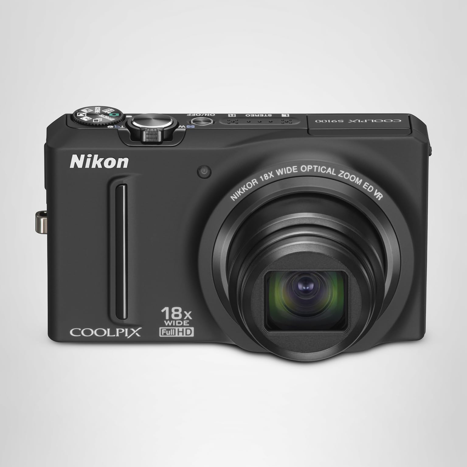 Amazon | NikonデジタルカメラCOOLPIX S9100 ノーブルブラック S9100BK