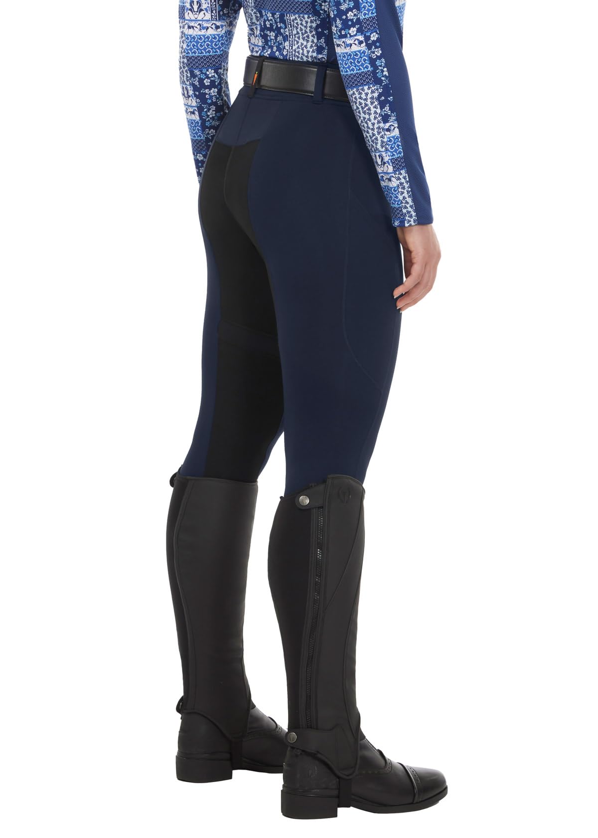 Kerrits Women's Flex 3.0 Full Seat Horse Riding Tights – Lightweight Equestrian Leggings with Secure Grip and Pockets