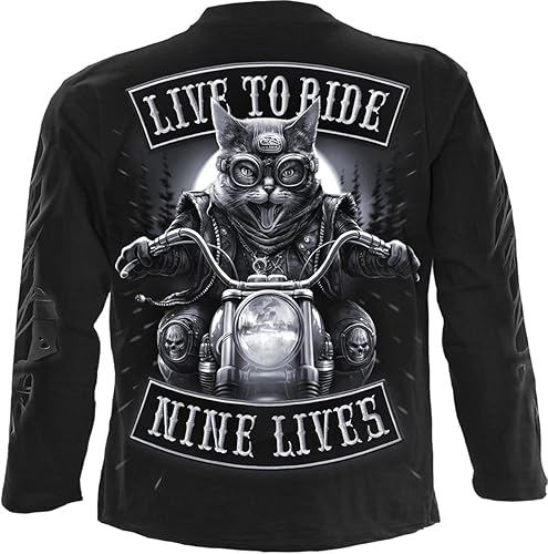 Miniatura 2 de Spiral - Nine Lives - Camiseta Manga Larga Negro