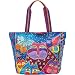 Laurel Burch Cats With Butterflies Shoulder Tote