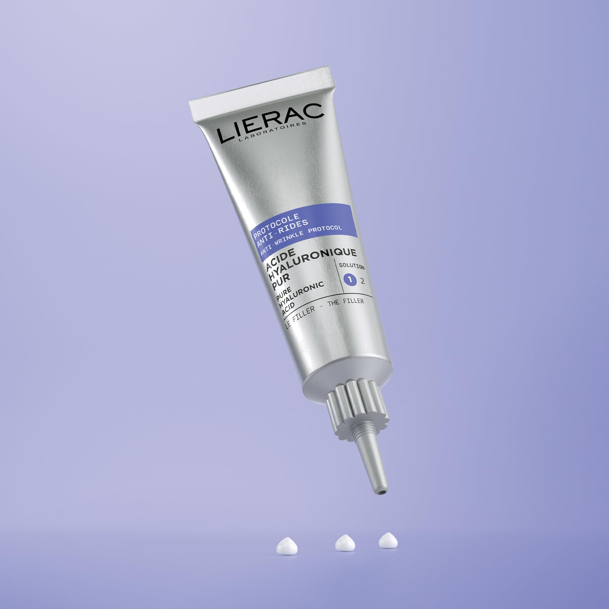 Lierac - Protocolo - Crema Antiedad Retinol Puro 0.3% 30ml - Retinol Puro Alta Precisión - Ácido Hialurónico - Corrige Arrugas - Sin Perfume