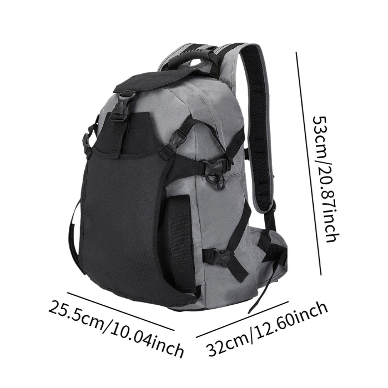 Geräumiger Skirucksack, Skischuhtasche, Reisegepäck, Rucksack für Skiausrüstung, Snowboard, Sport, Fitness, Helm, Skibrille, Handschuhe, Zubehör, Tragetasche