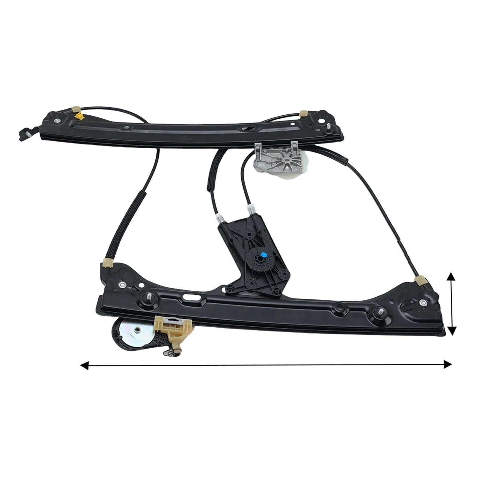 FIFHSKFH Window Lifters for BMW 3 Series GT F34 2013-2019 Without Motor Window Winding Handles Window Regulator Bracket Window Motor Components(RightSide)