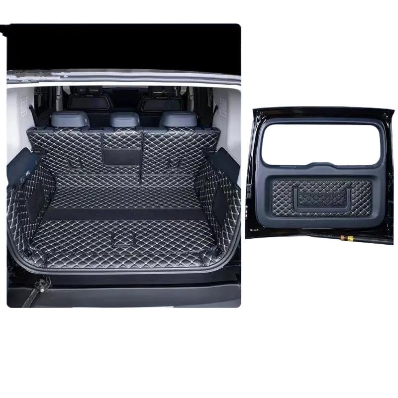 Tapis de coffre voiture luxe en cuir pour Denza B5 et BYD Leopard 5