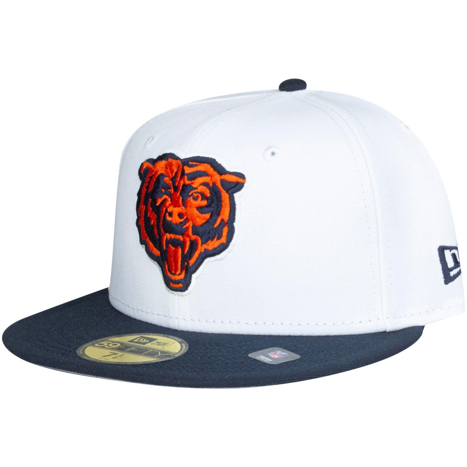 New Era 59Fifty Fitted Cap - Chicago Bears Head biała, biały, 59-60