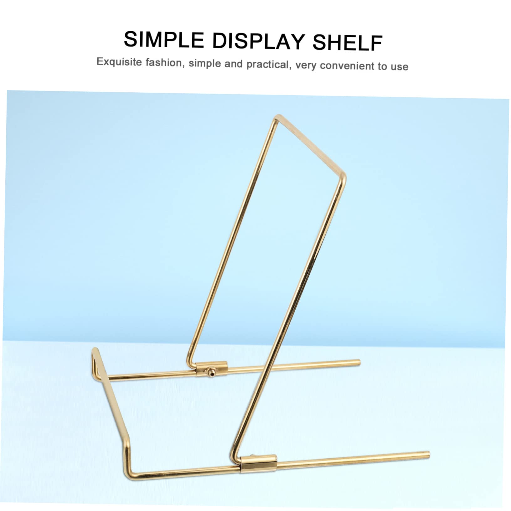 Happyyami 1PC Stainless Steel Shirt Display Rack Shirt Support Holder for Home Store Practical Stylish Design Elegant Presentation for Retail Personal Use