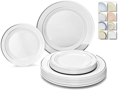 plastic throw away plates