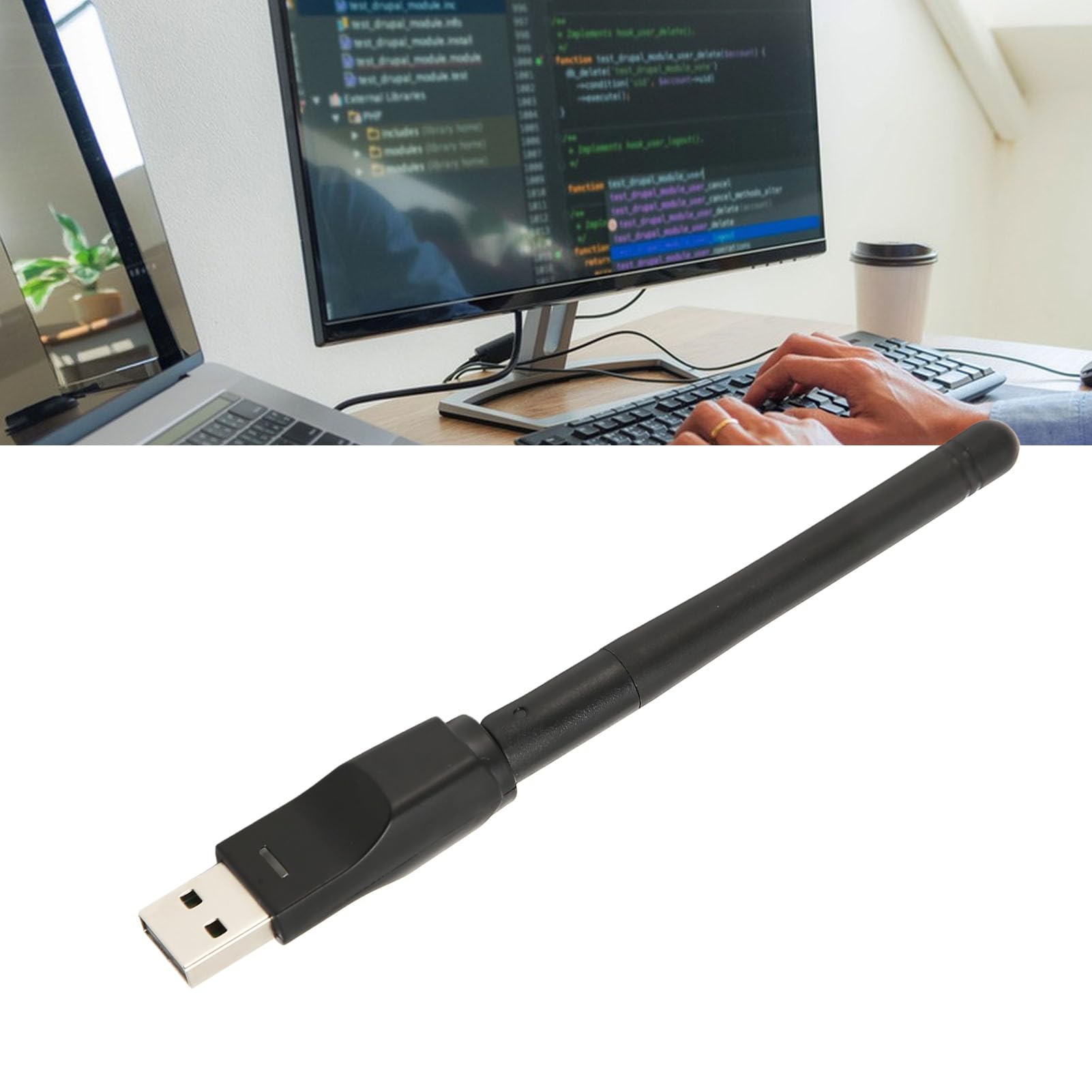 Adaptateur WiFi USB MT7601 150 Mbps Carte Réseau sans Fil Antenne Intégrée