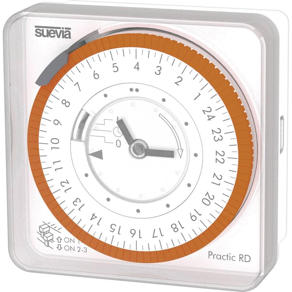 Suevia Practic RD Programmateur horaire pour Montage en saillie analogique 230 V/AC 16 A/230 V