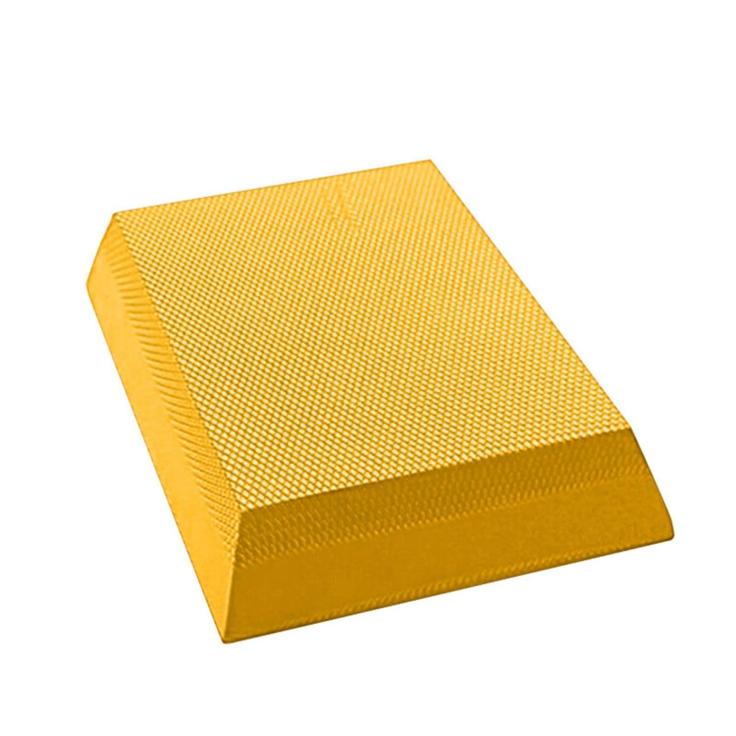 Anti-Slip Trapezoidal Balance Pad Textured Stability Training Pad Resilient Balance Wedge Cushioned for Ankle Rehabilitation, Core Exercises, Yoga, Trapezoid Orange-image-47