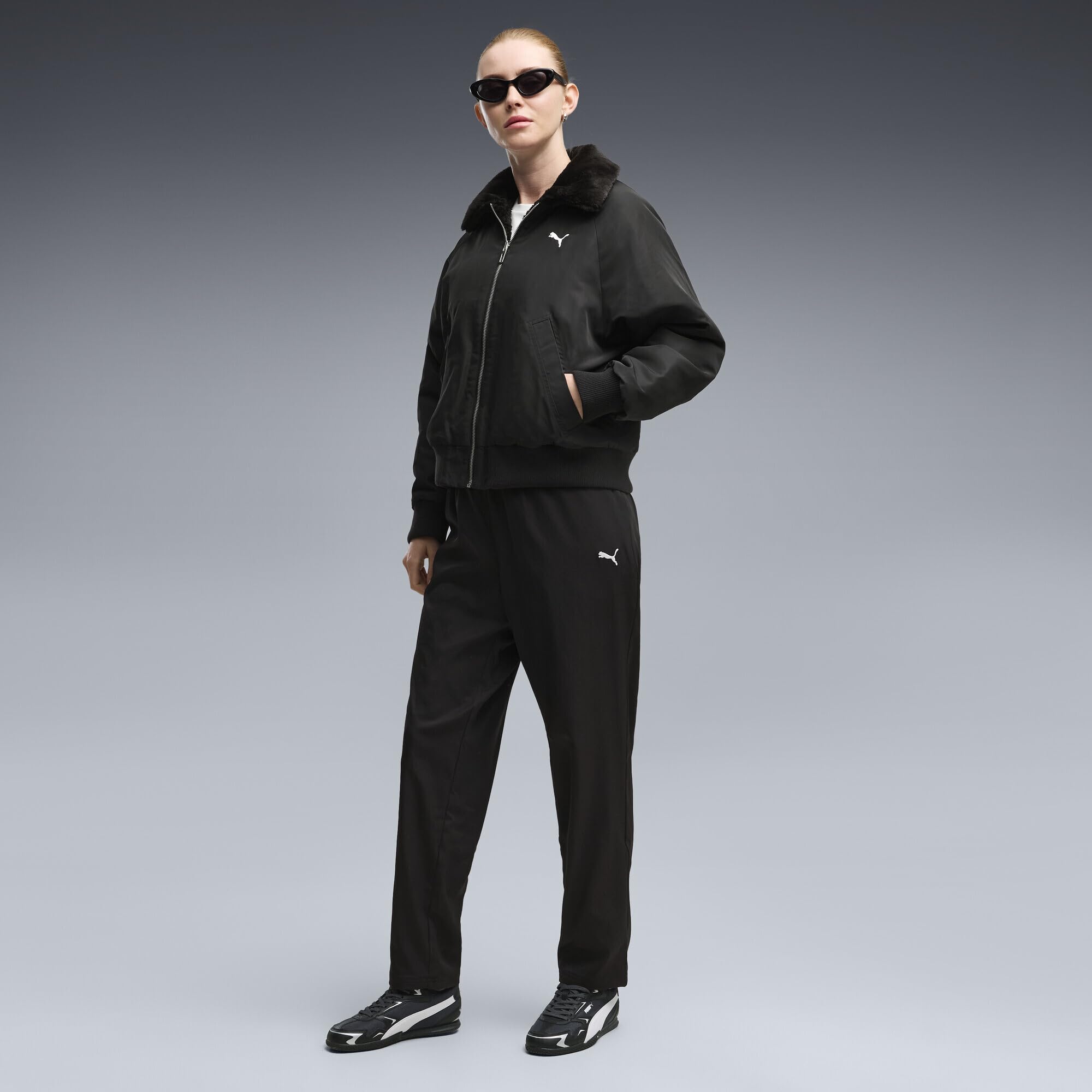 PUMA Damen ESS Gewebte Hose