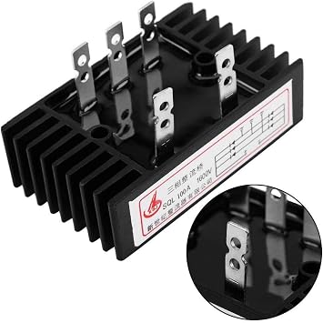 Hilitand AC to DC Diode Bridge Rectifier SQL100A 1600V Three Phase Diode Bridge Rectifier