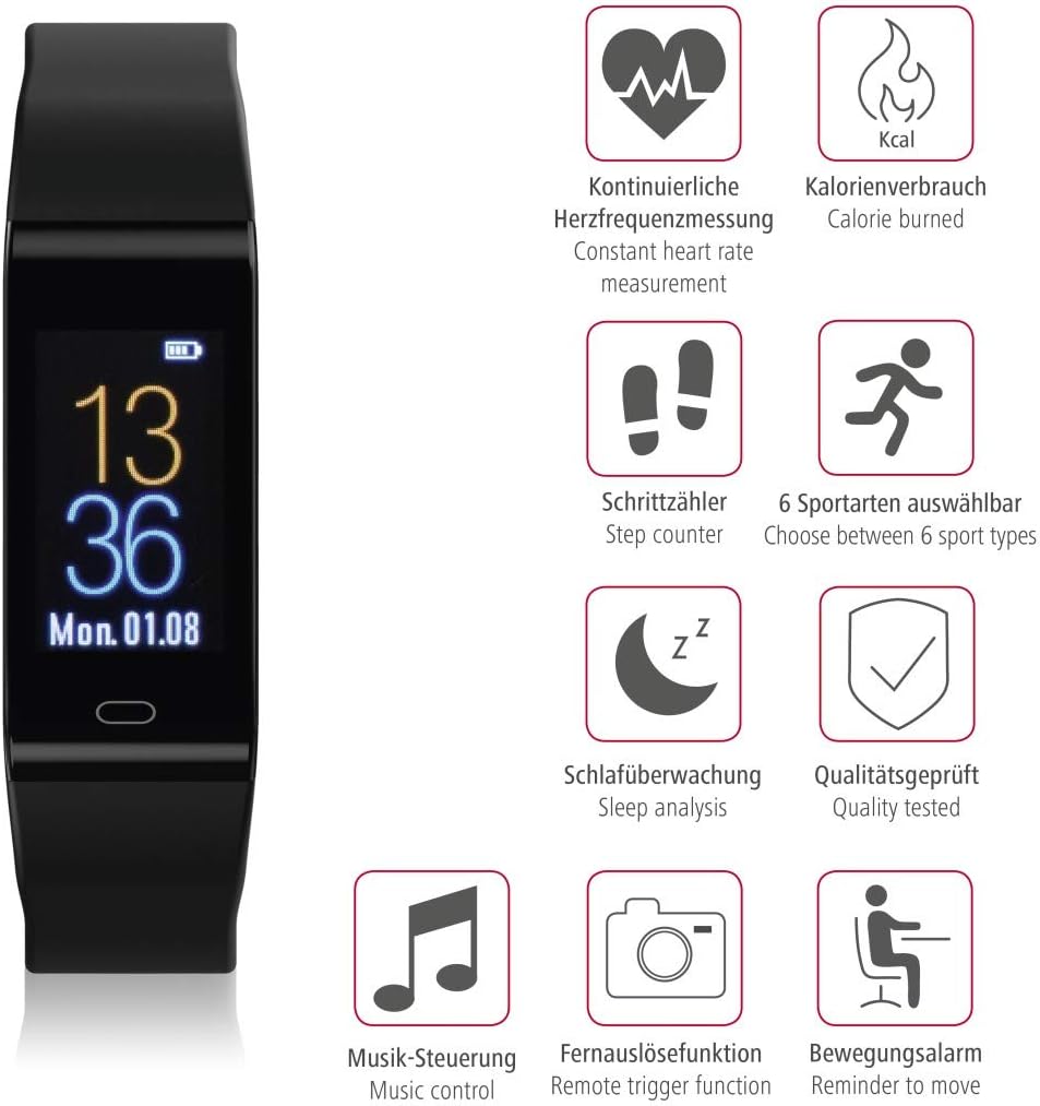 Hama Smartwatch Hama Fit Track 3900 App Hama Fit Track 3900