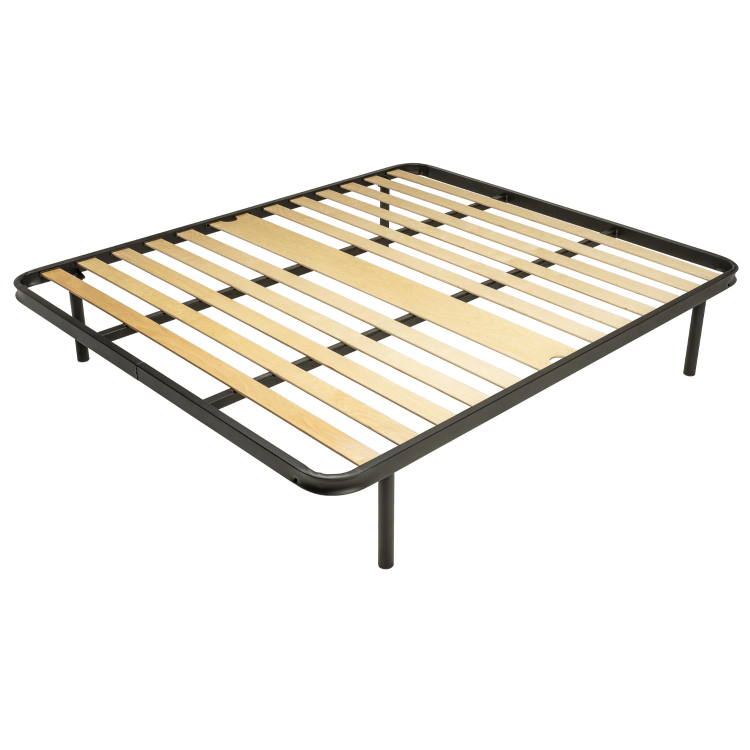 Win Bed - IDEALE - RETE MATRIMONIALE 160x190 Ortopedica a Doghe in Legno – Telaio in Acciaio Rinforzato con Piedi Antiscivolo Smontabili