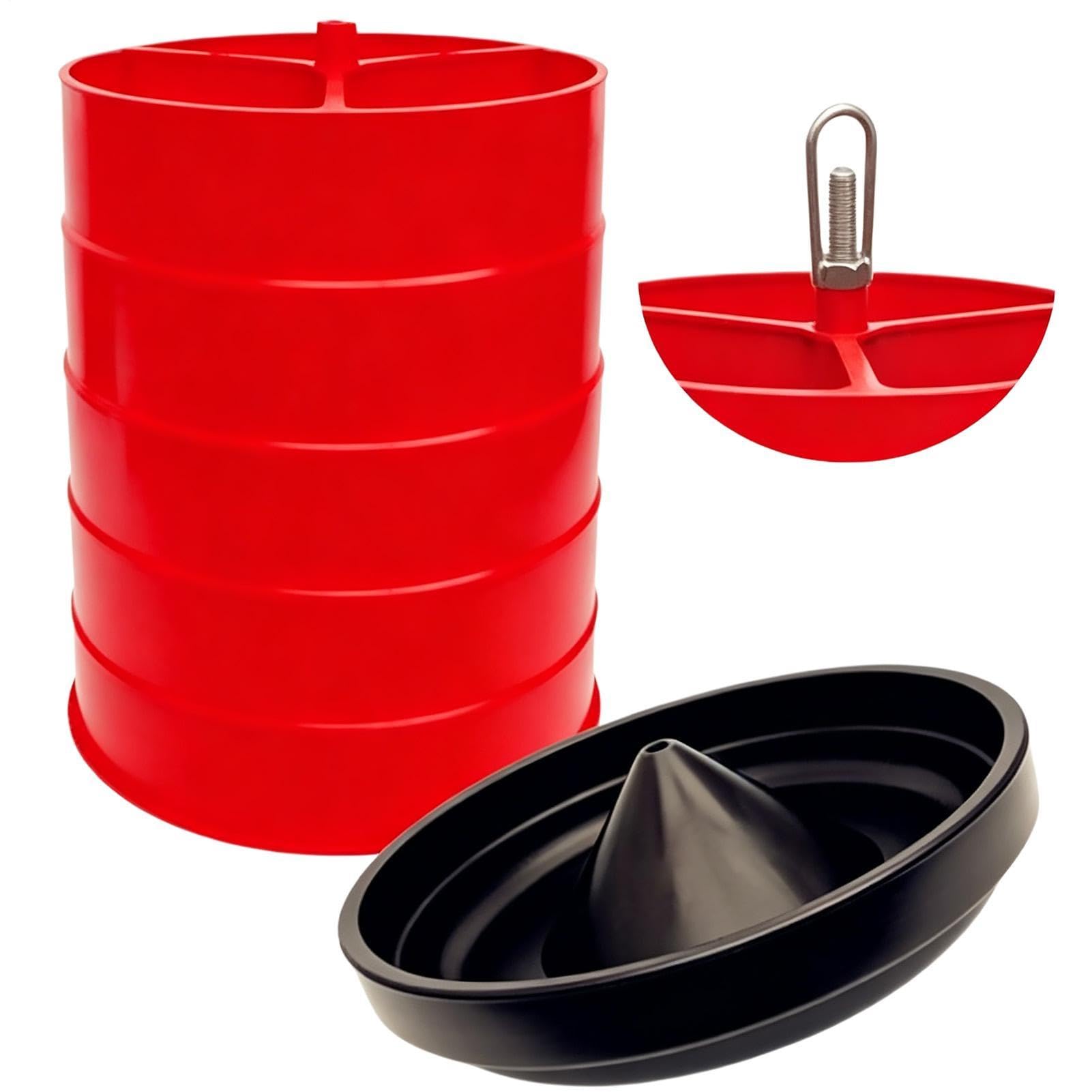Distributeur d'eau pour poulailler et récipient portable multifonction