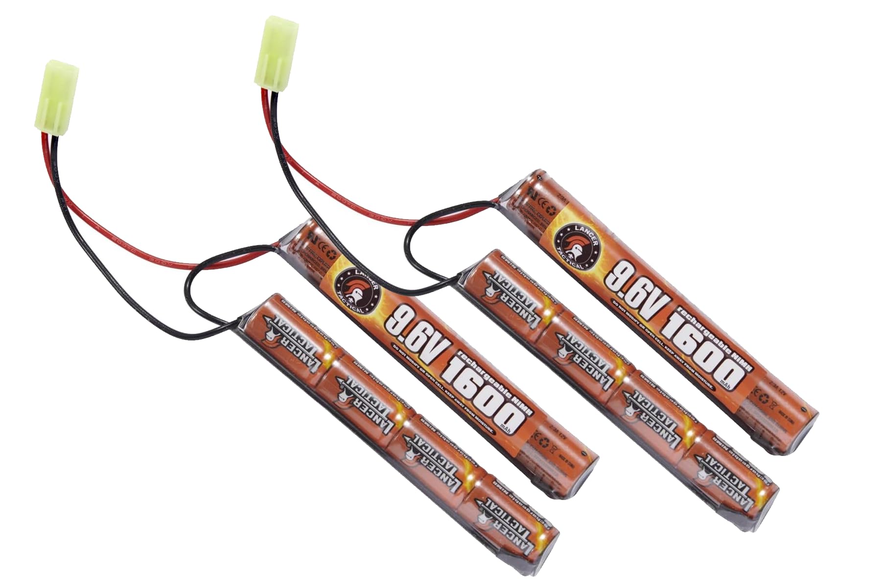 Amazon.com: Lancer Tactical Nimh Airsoft Battery Compatible with