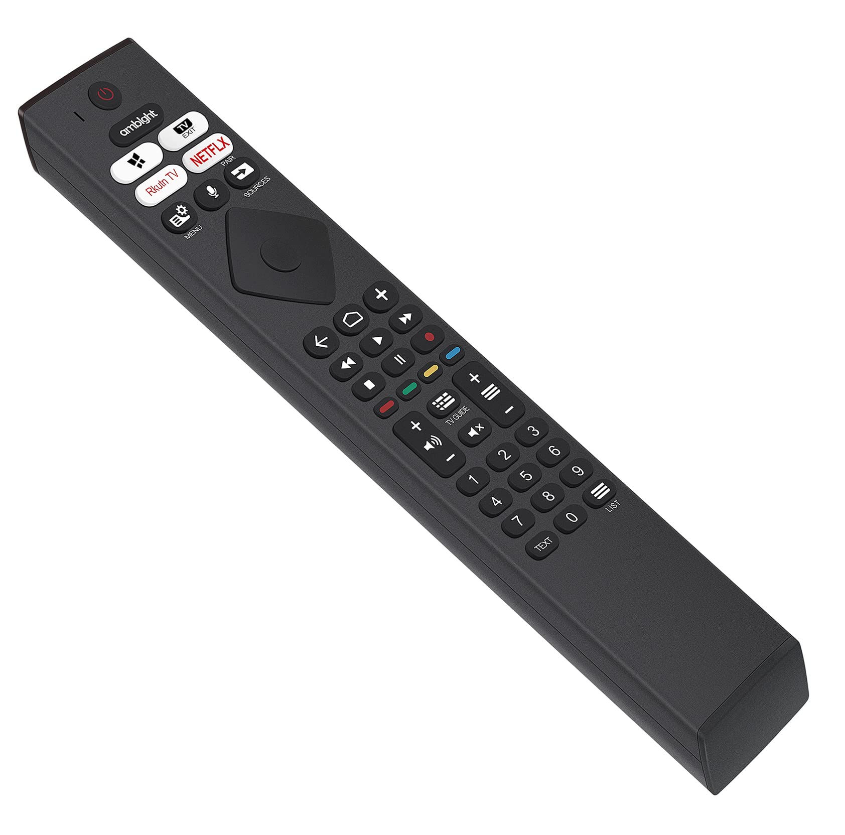 AULCMEET Telecomando Universale Di Ricambio Per TV Philips 4K OLED E LED - Compatibile Con 65PUS8545, 55OLED805, 70PUT8215 E Molti Altri Modelli, Batterie Non Incluse - 6