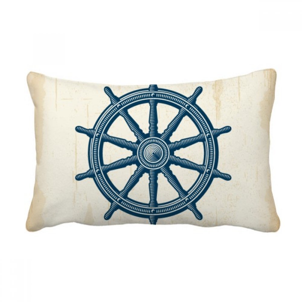 Coussin lombaire d'exploration marine 16x24 pouces pour canapé