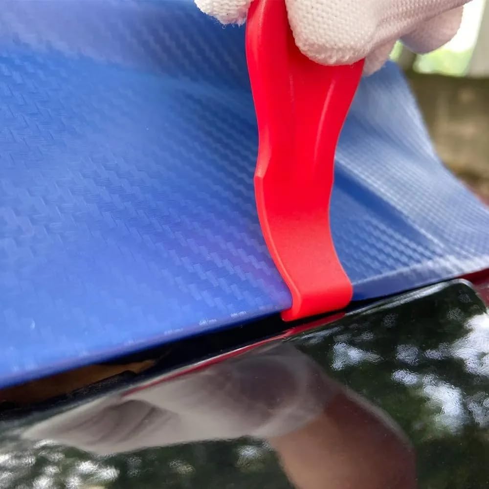 NewL 10 PZ Automotive Vinyl Film Tool Kit, Finestra Film Installazione Tools Wrap Squeegee Wallpaper Levigatura Strumento Feltro Squeegee Hard Scraper Vinyl Trimming Tool